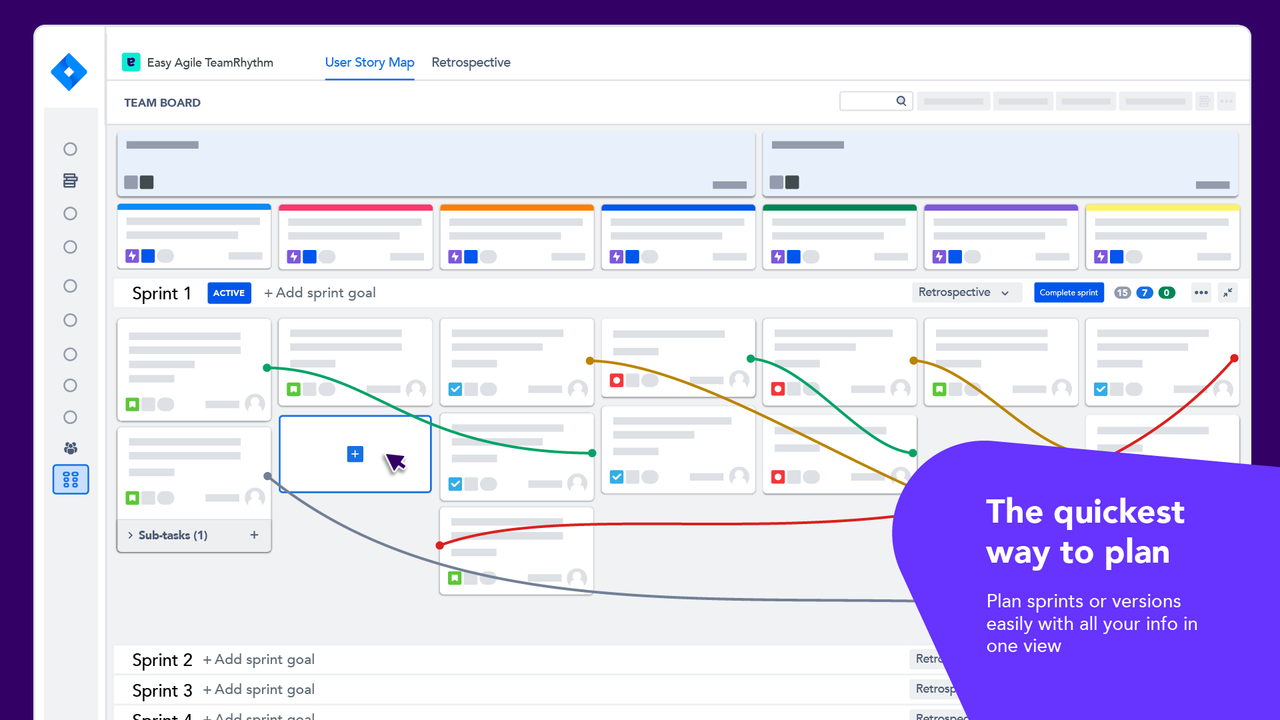 screenshot of Easy Agile TeamRhythm